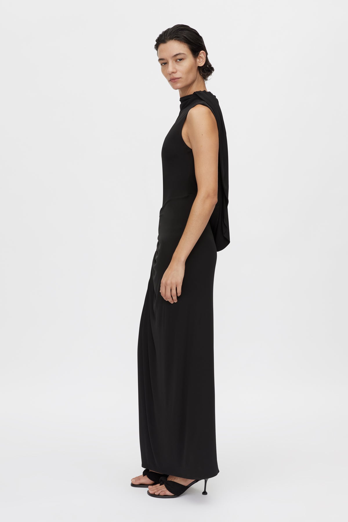 Paloma Draped Sleeve Dress
