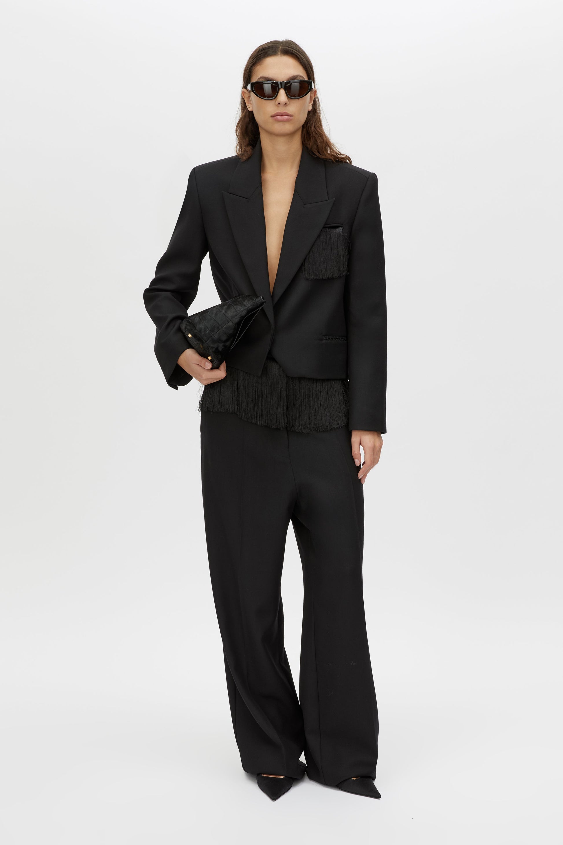 Zaman Crop Blazer