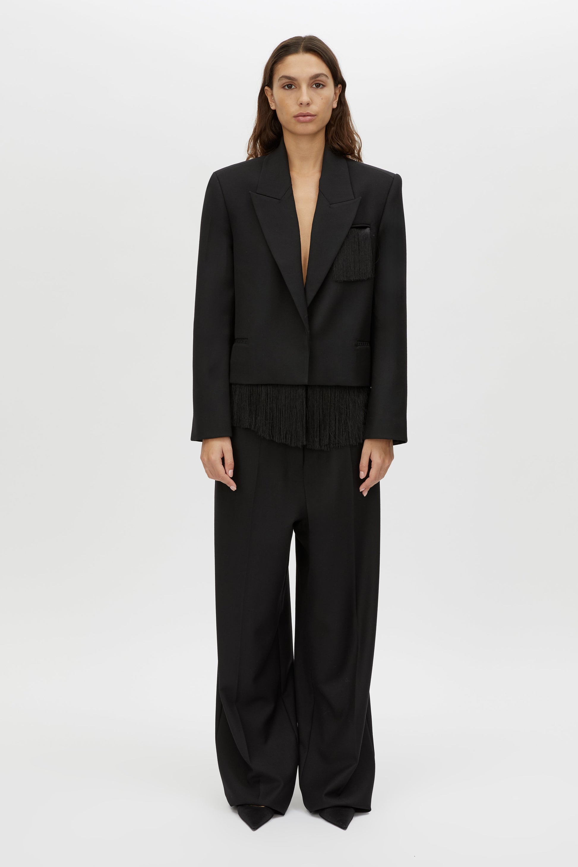 Zaman Crop Blazer