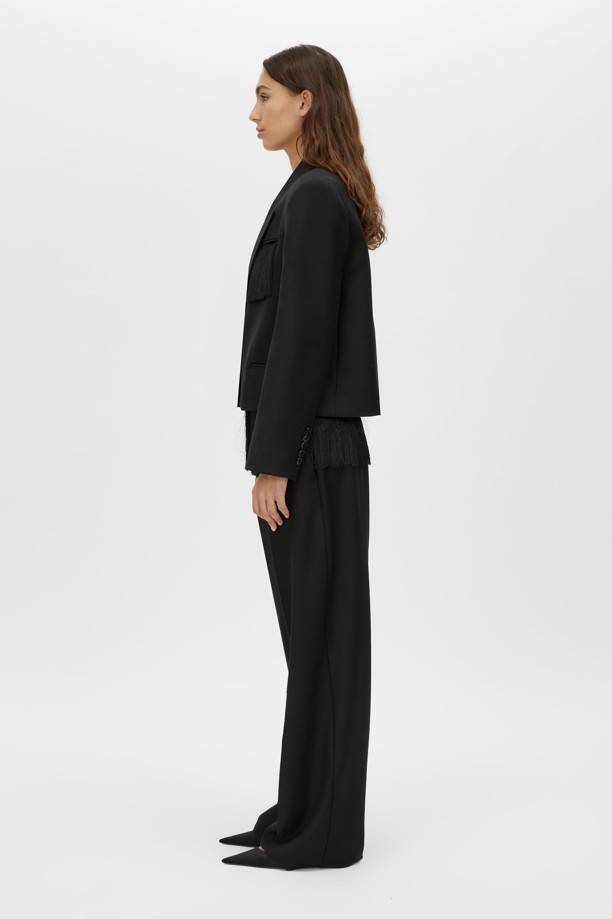 Zaman Crop Blazer