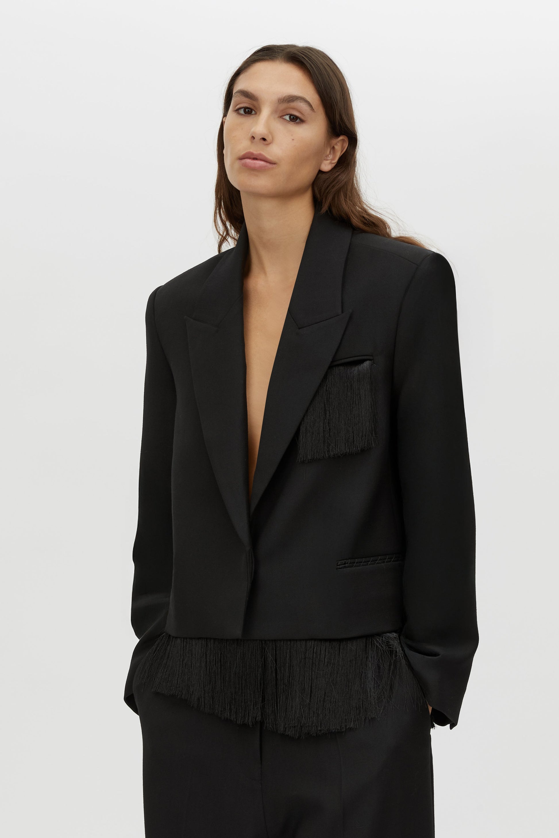 Zaman Crop Blazer