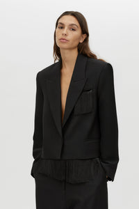 Zaman Crop Blazer