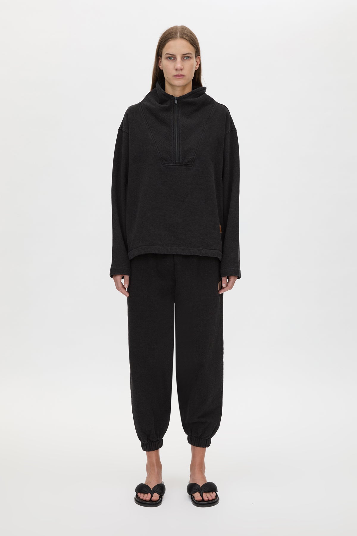 Sorrell Denim Fleece Pullover Top