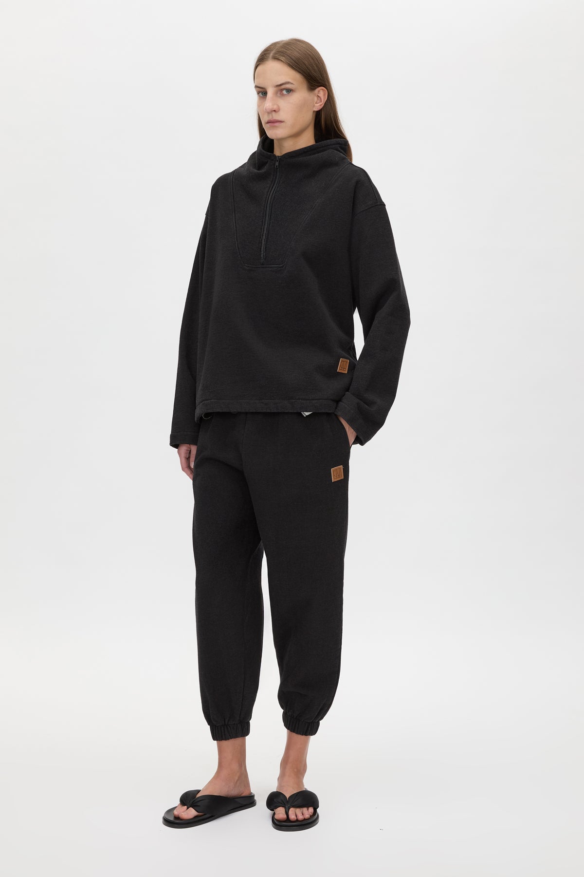 Sorrell Denim Fleece Pullover Top