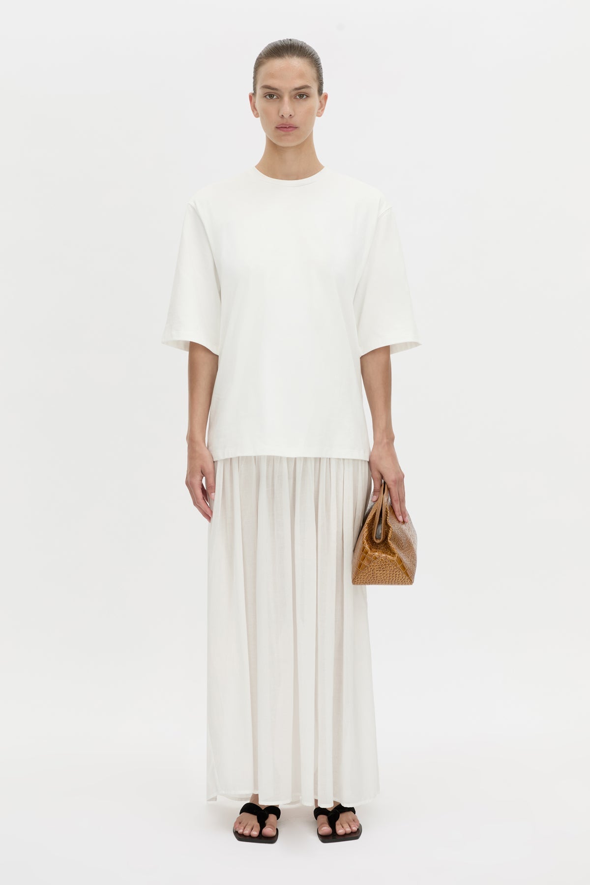 Romy Contrast Maxi Dress