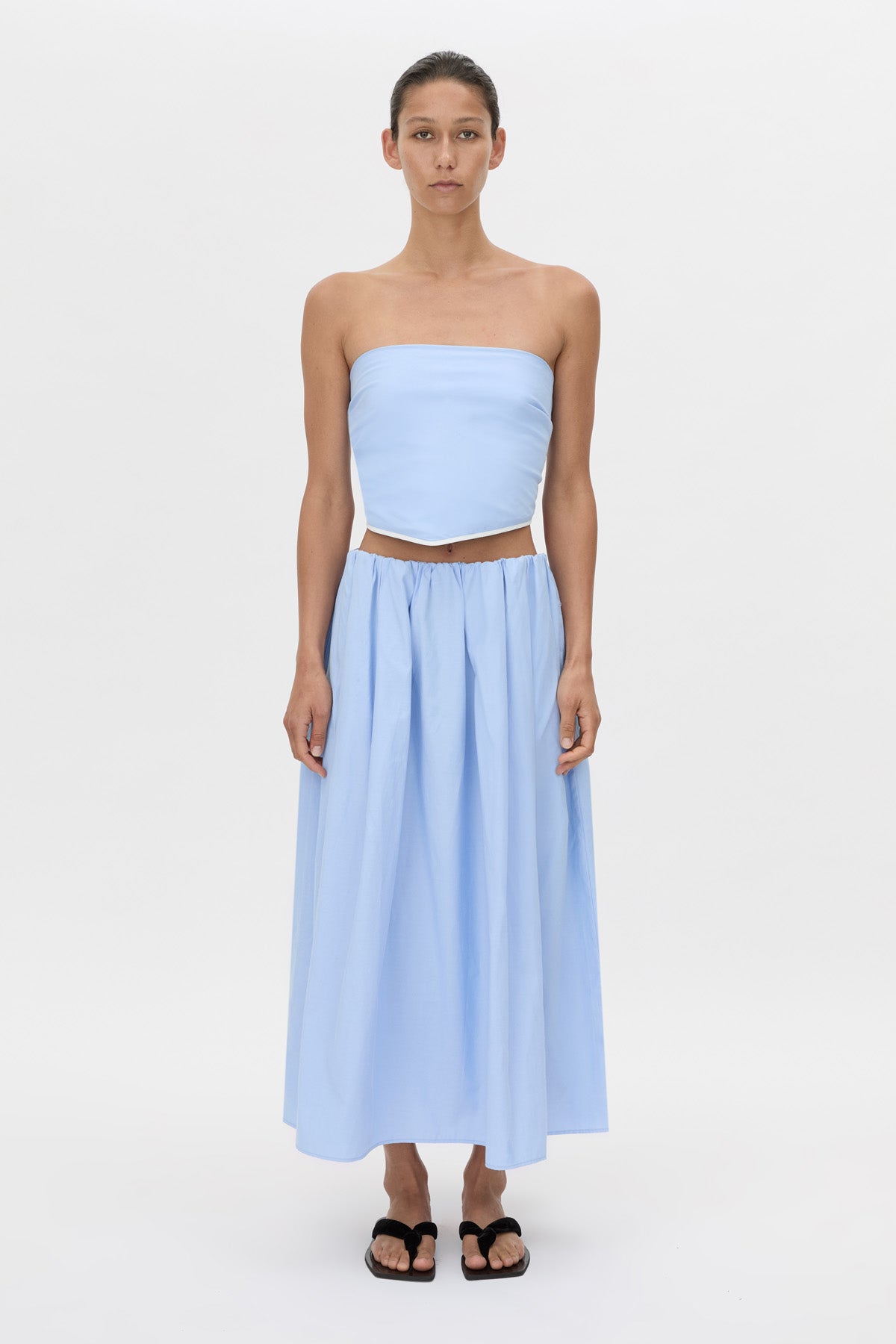 Milo Gathered Skirt W/belt
