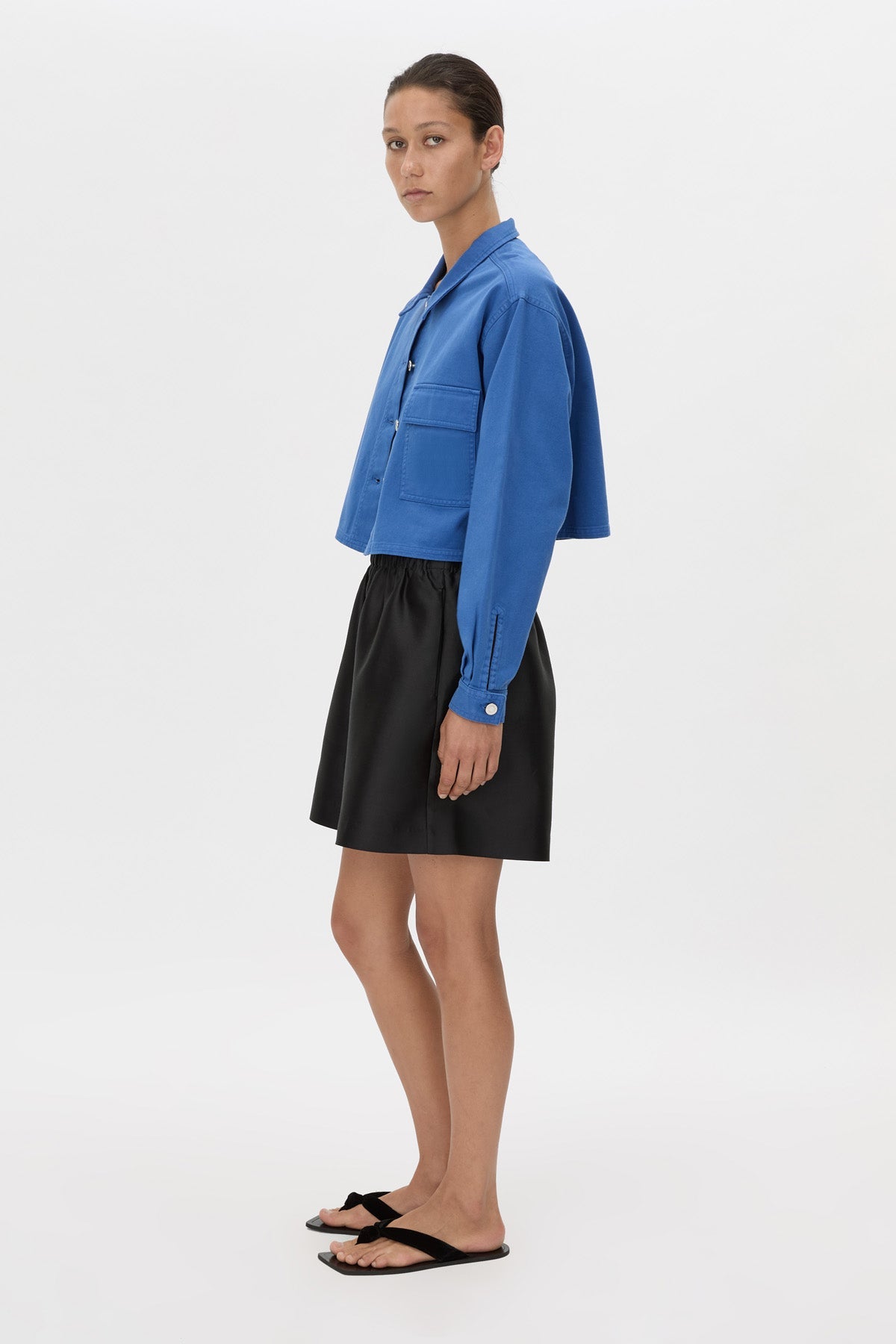 River Crop Overshirt