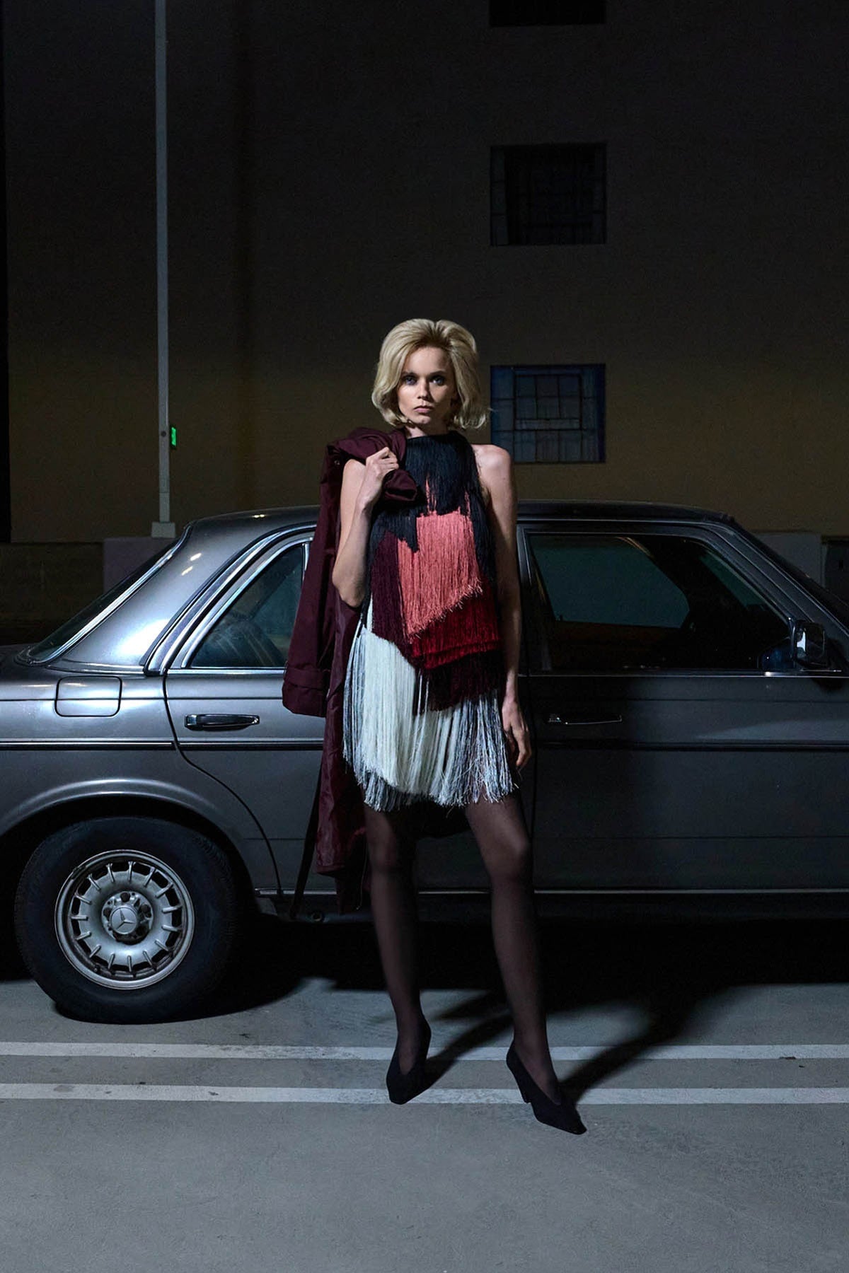 Evara Fringe Mini Dress