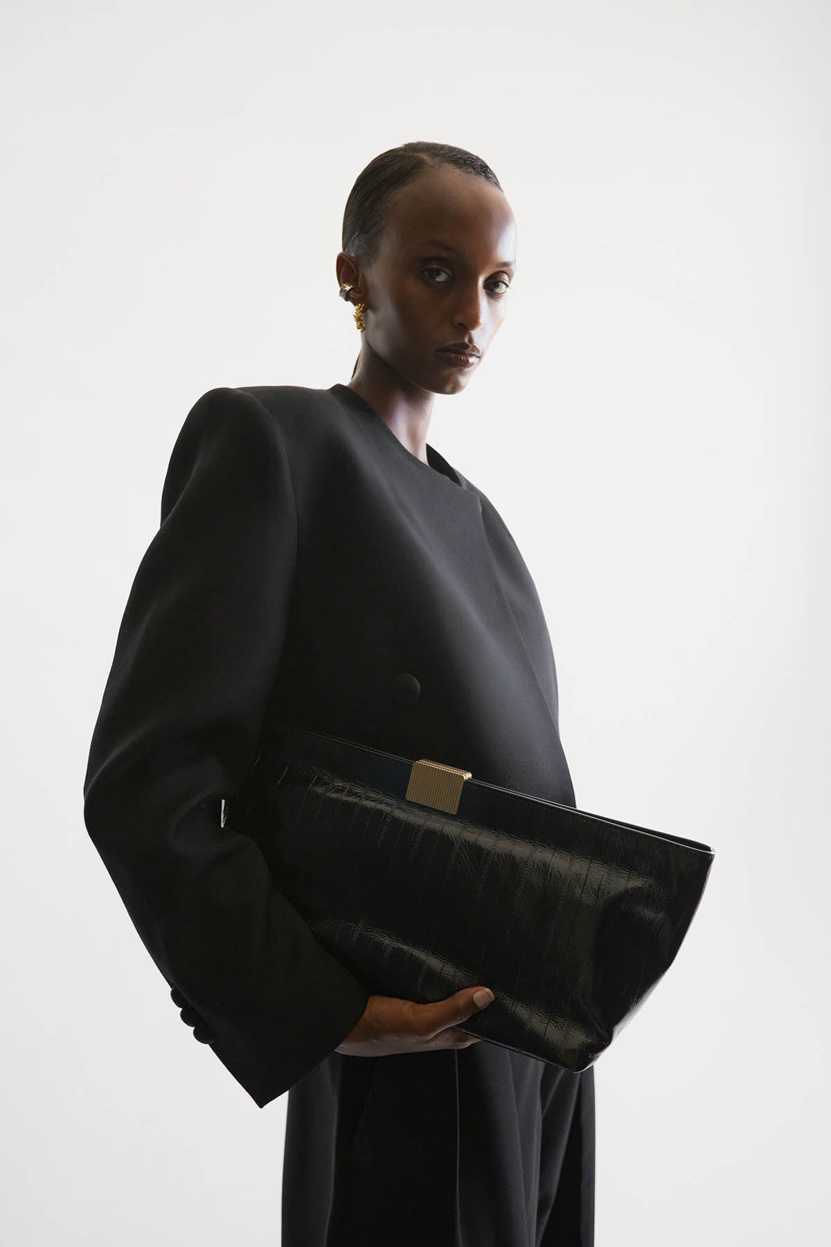 Caius Relaxed Cropped Blazer