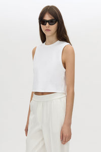 Alba Crop Rib Tank