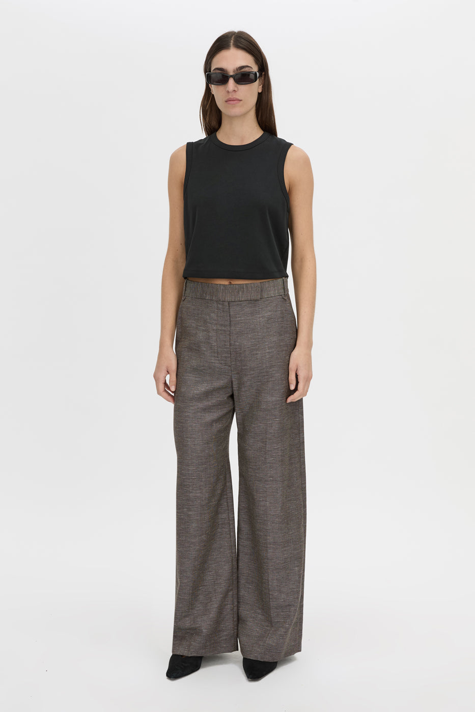Alba Crop Rib Tank