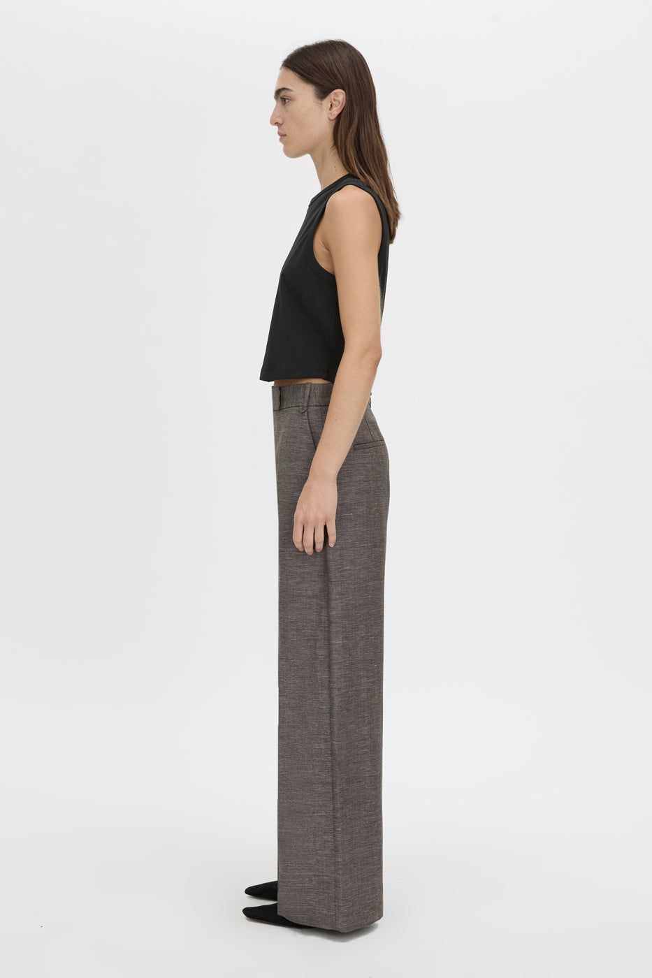 Alba Crop Rib Tank