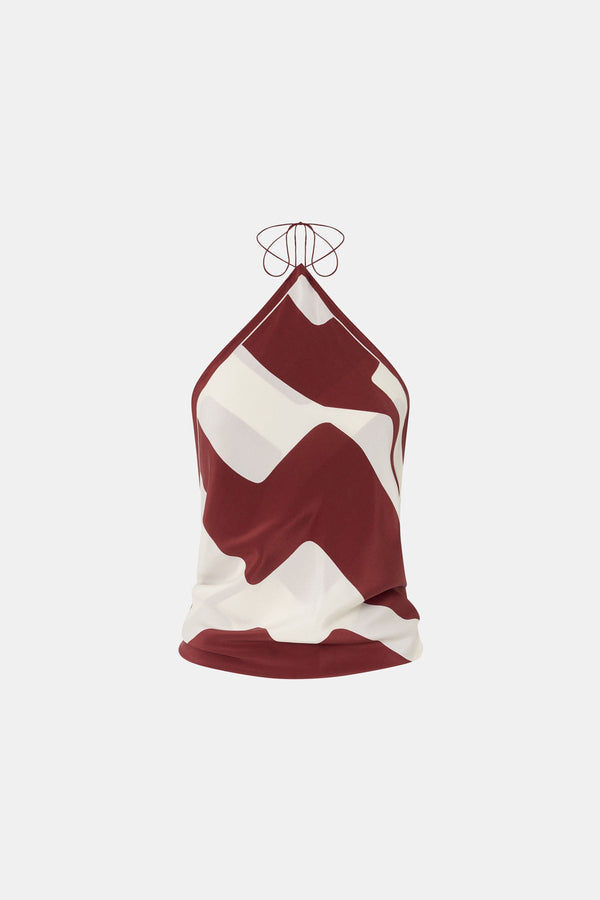 Alva Scarf Top