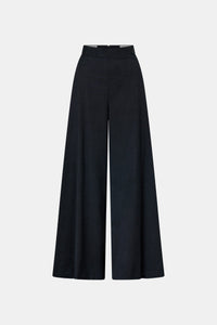 Ascent Wide Leg Side Pleat Pant