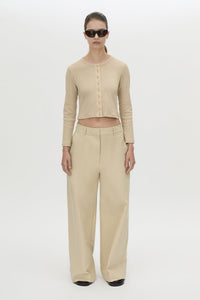 Aubrey Long Sleeve Rib Top
