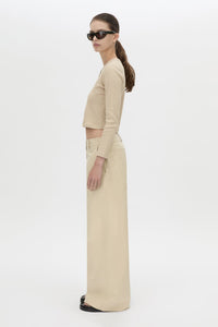 Aubrey Long Sleeve Rib Top