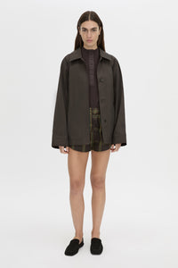 Aubrey Elbow Sleeve Rib Top