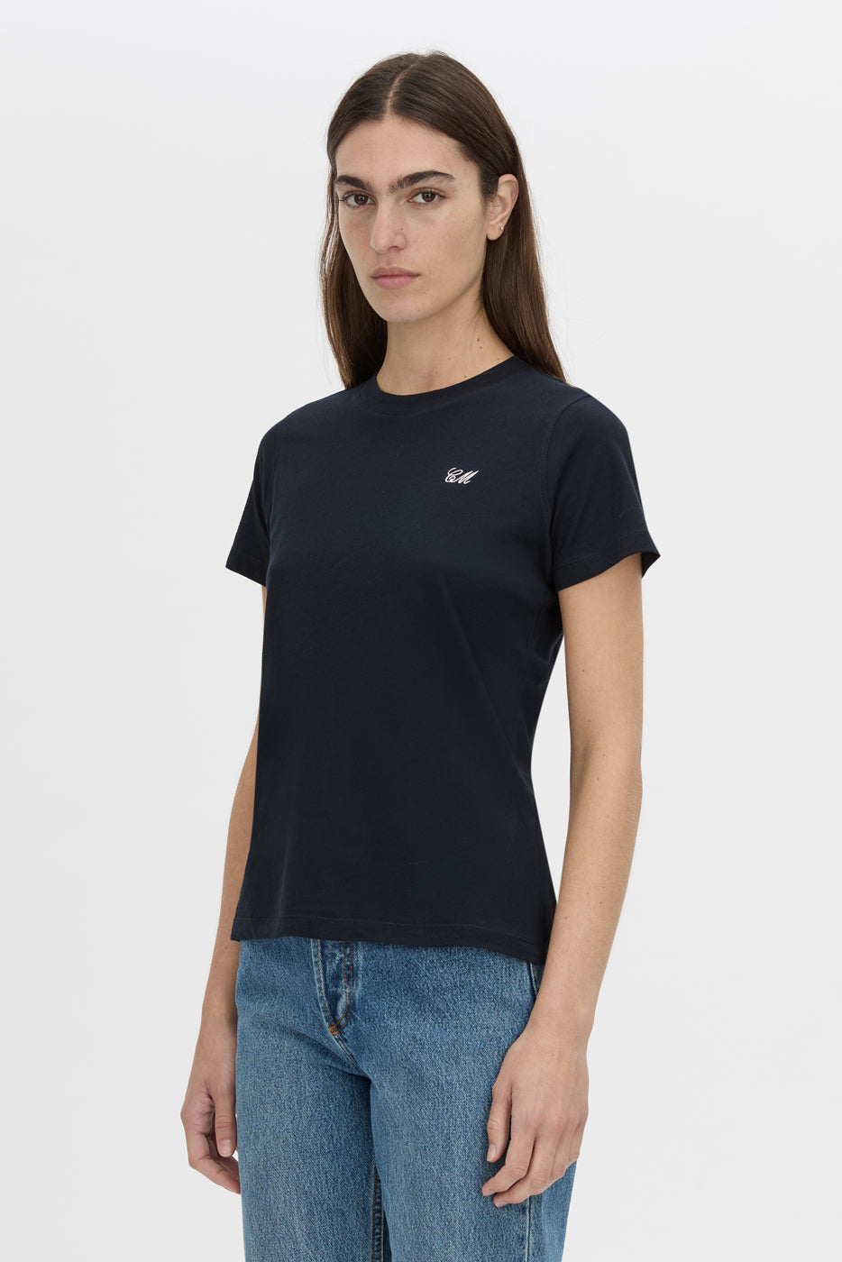 Birdie Fitted Print Tee