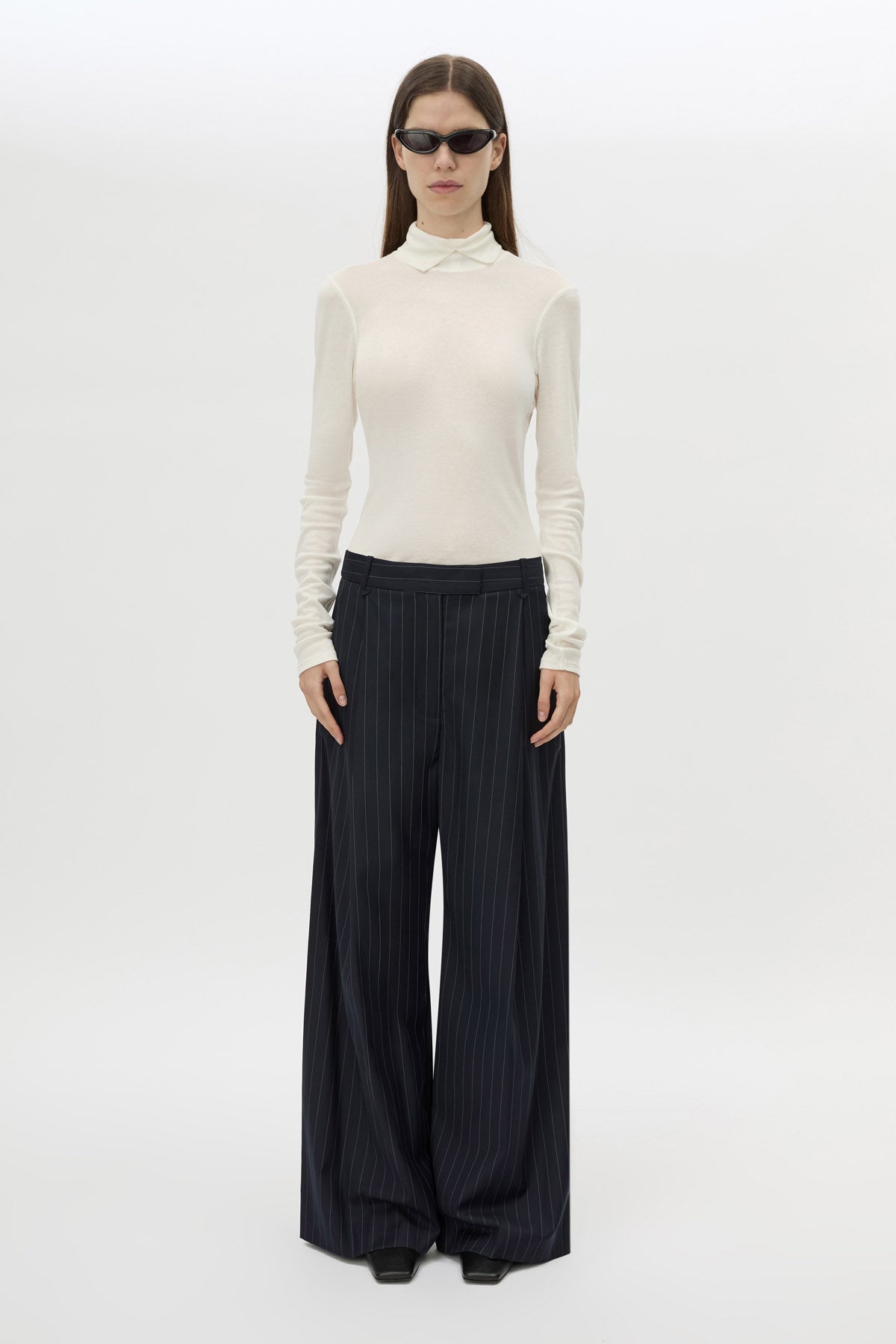 Barre High Neck Top