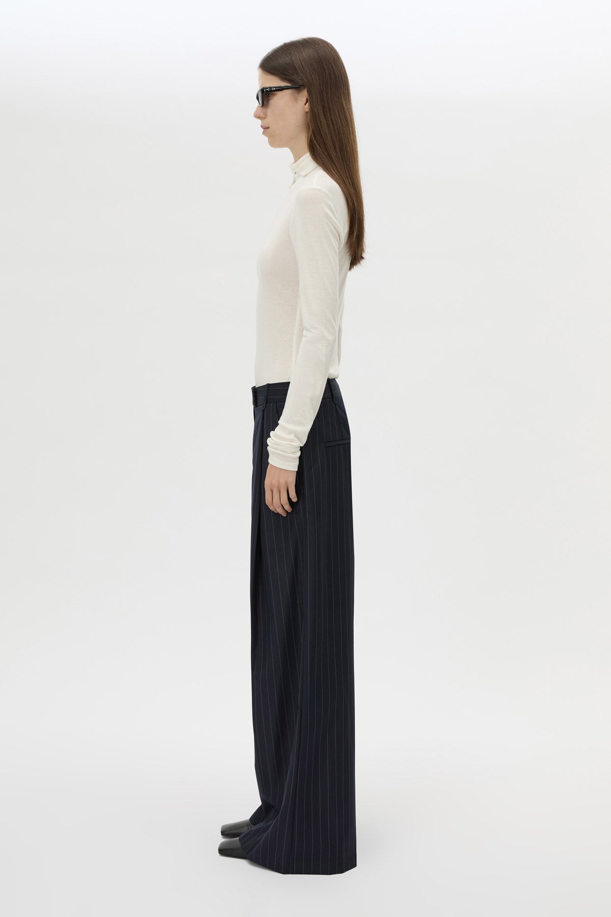 Barre High Neck Top