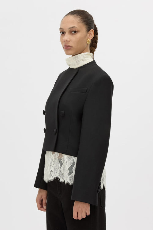 Caius Relaxed Cropped Blazer