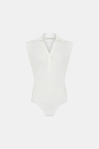 Cardinal Polo Bodysuit