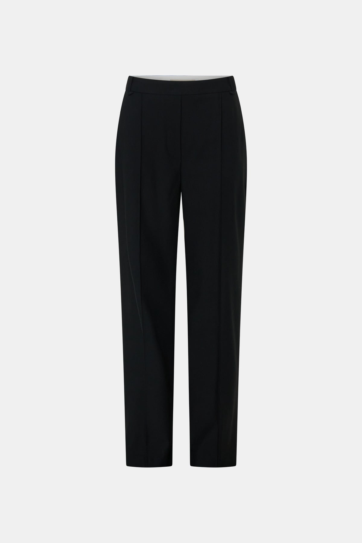 Ghost view CAMILLA AND MARC Cassie Crop Pant in Black with a slim tailored fit and cropped length.