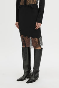Cayana Lace Knit Skirt