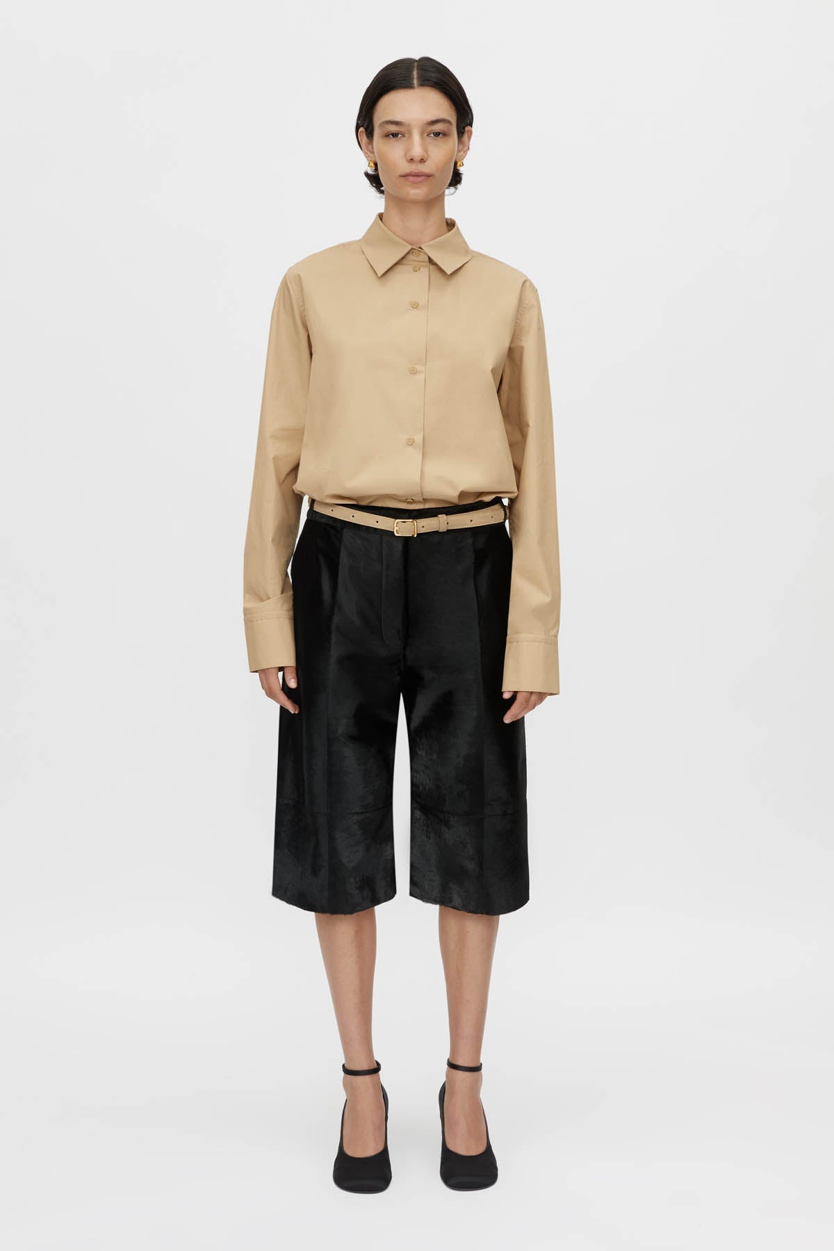 Contour Leather Short