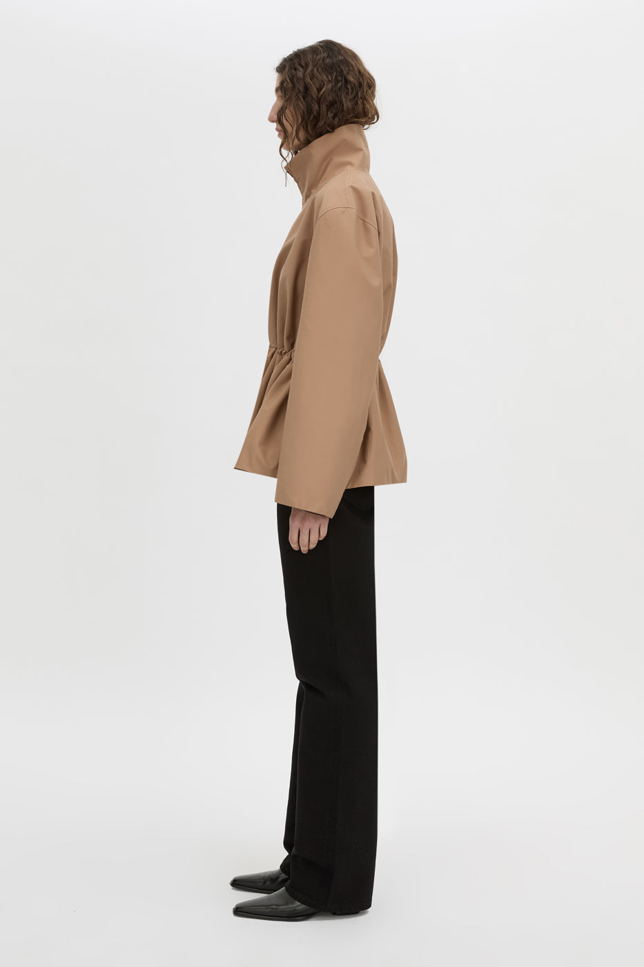 Devon Soft Gathered Anorak
