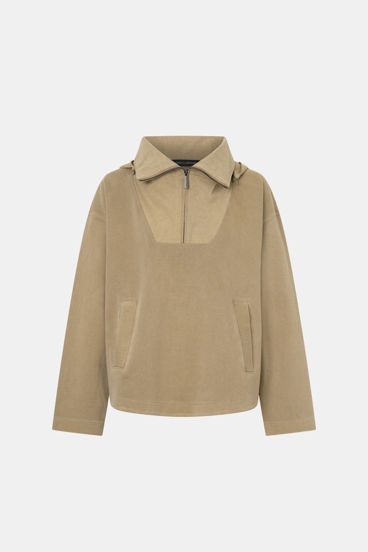 Eira Heavy Jersey Hooded Pullover