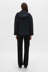 Eira Heavy Jersey Hooded Pullover