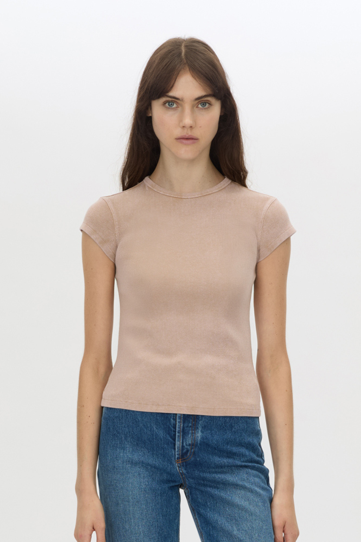 Elara Rib Logo Tee
