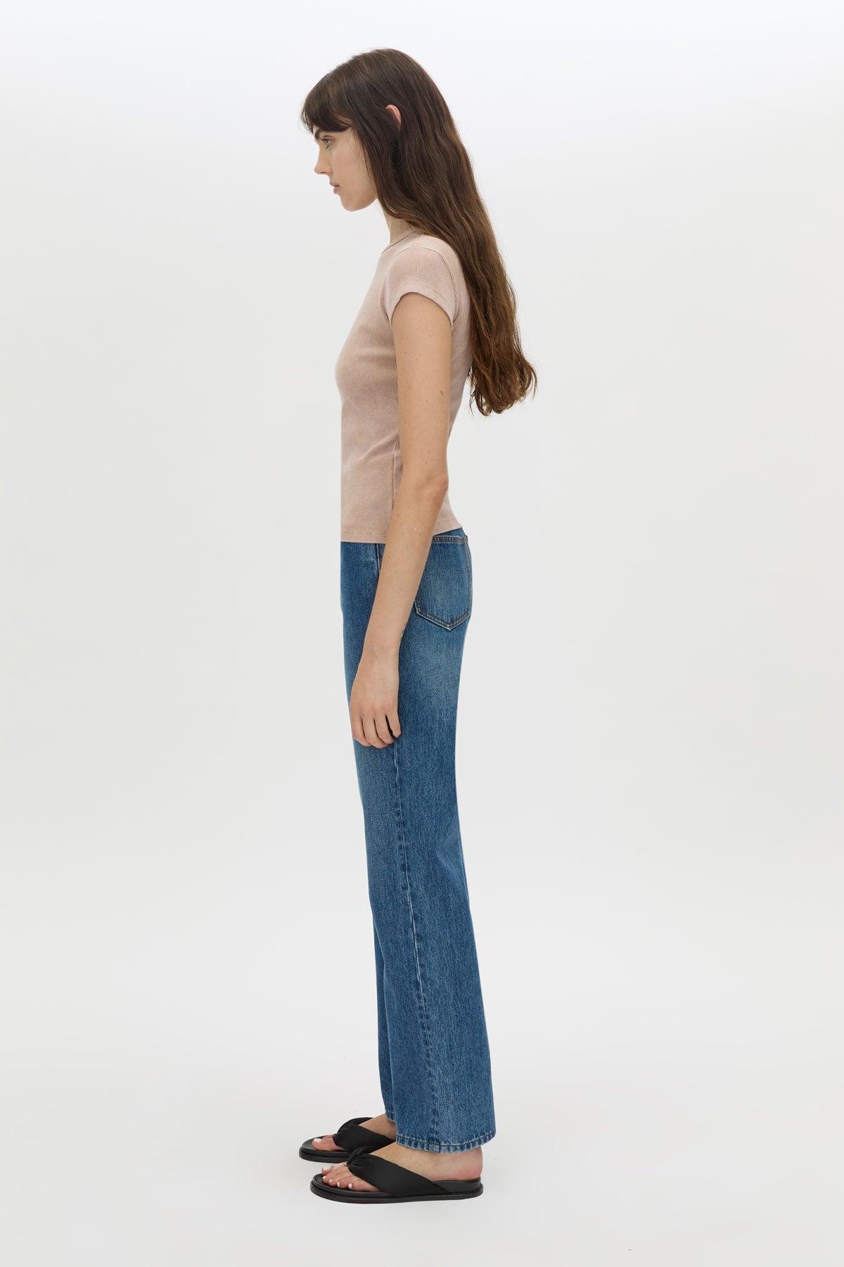 Elara Rib Logo Tee