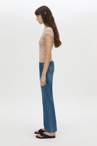 Elara Rib Logo Tee