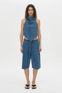Eleni Denim Top