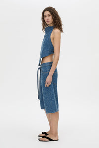 Eleni Denim Top