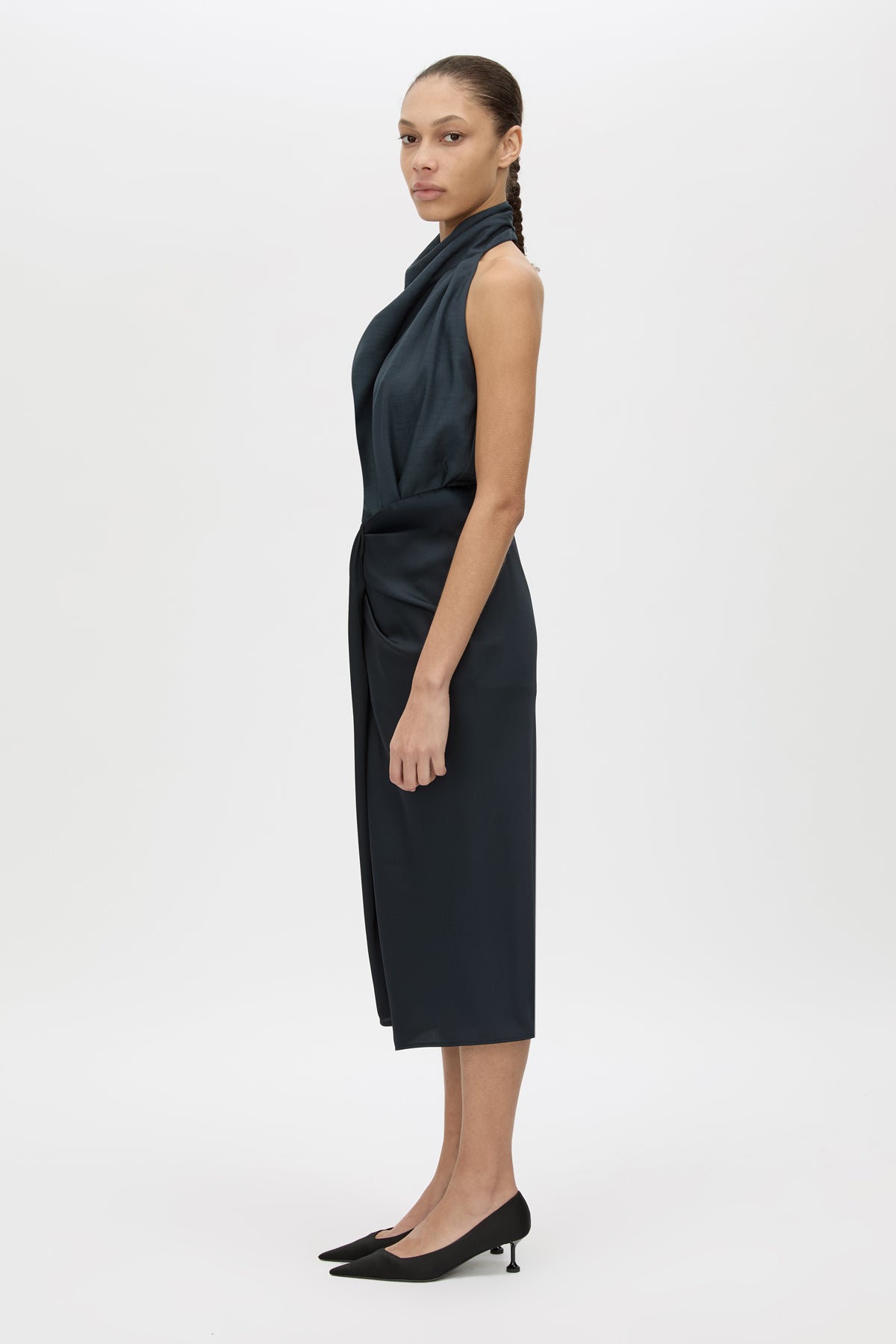 Elowyn Wrap Midi Skirt