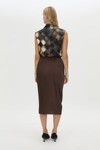 Elowyn Wrap Midi Skirt