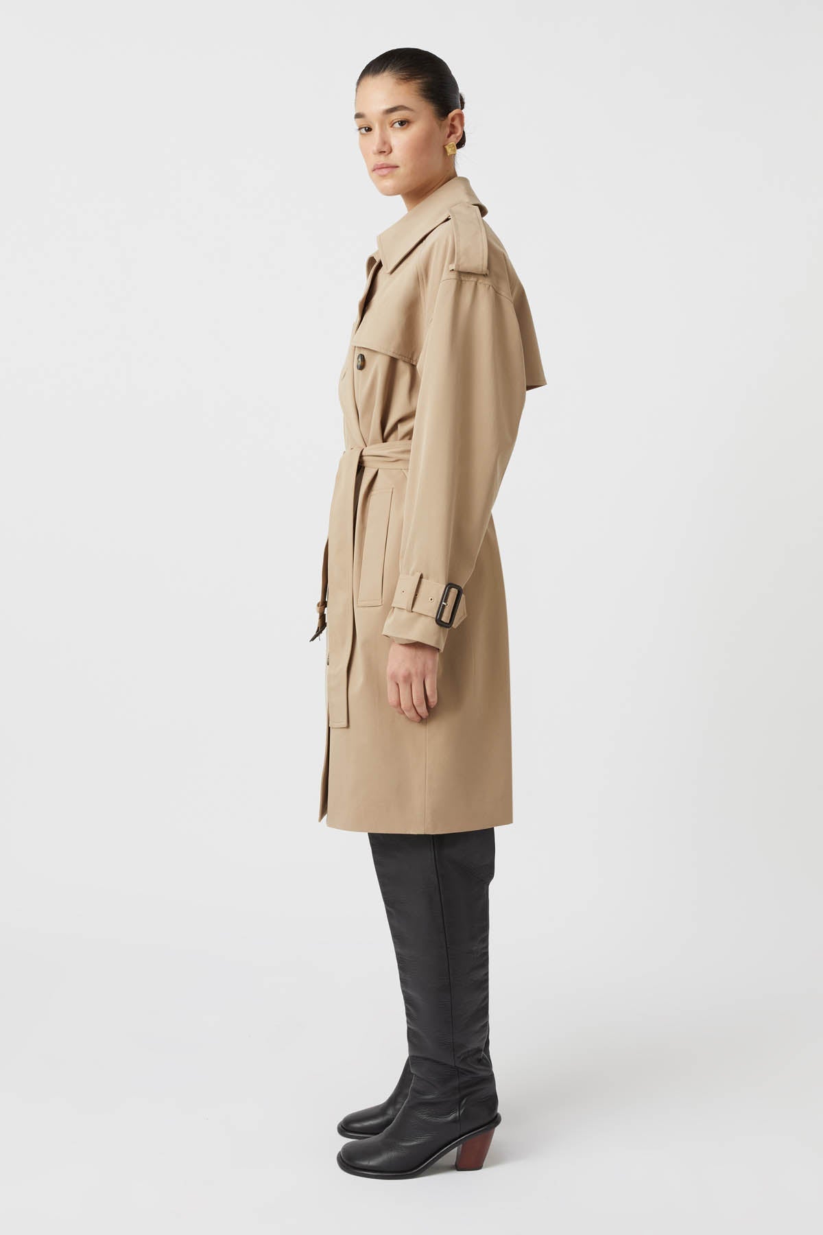 Evans Classic Knee Length Trench