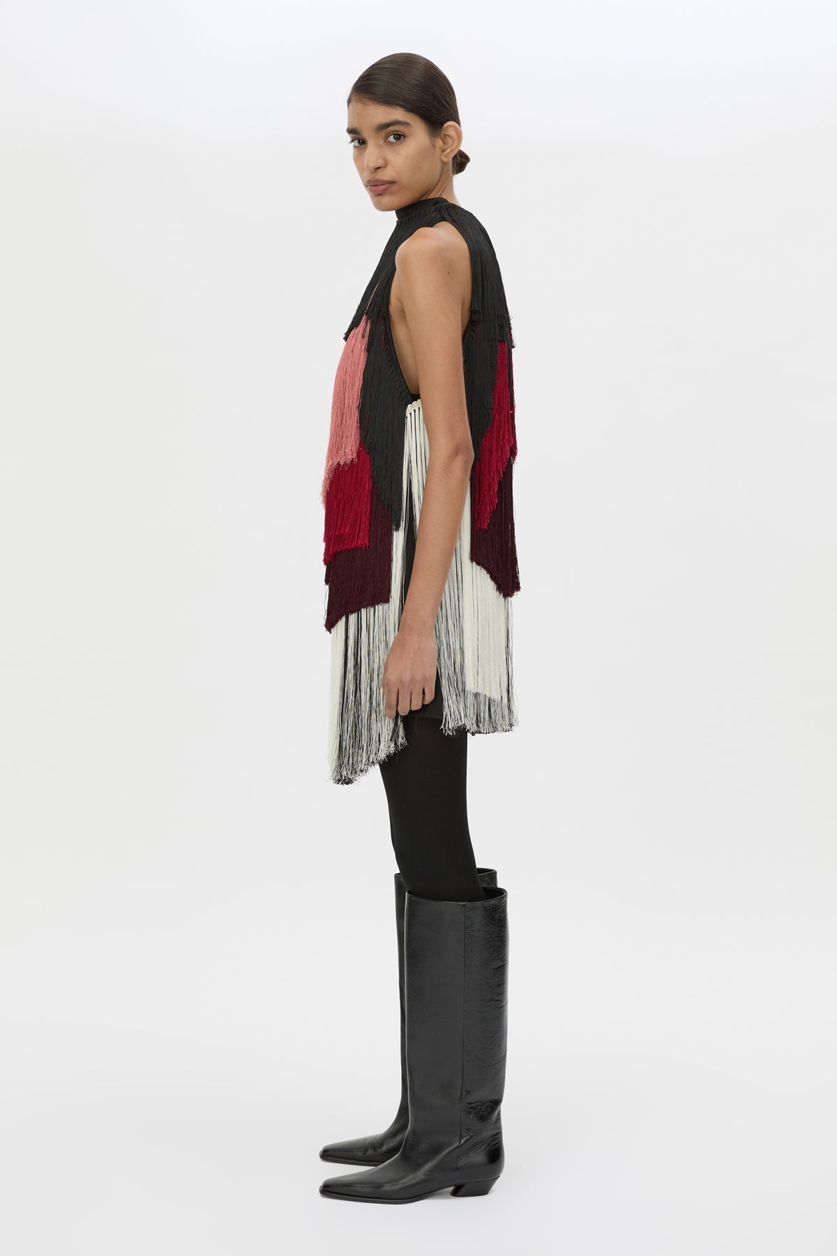 Evara Fringe Mini Dress