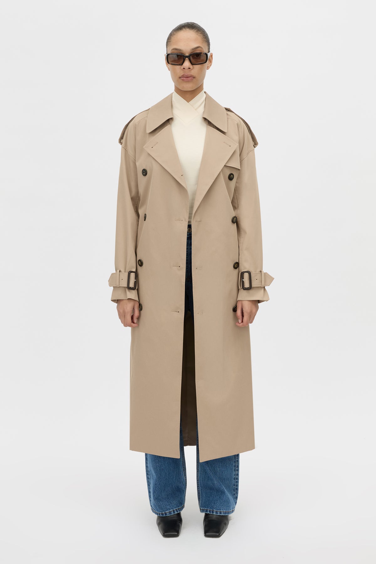 Evans Classic Trench Coat