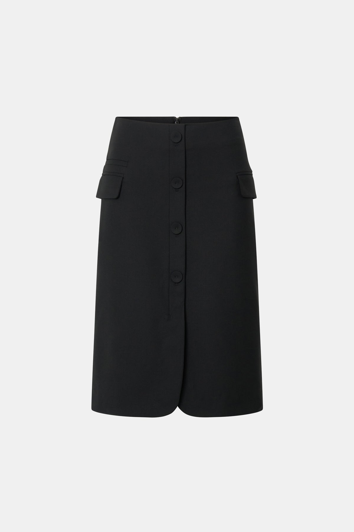 Floret Tailored Midi Skirt