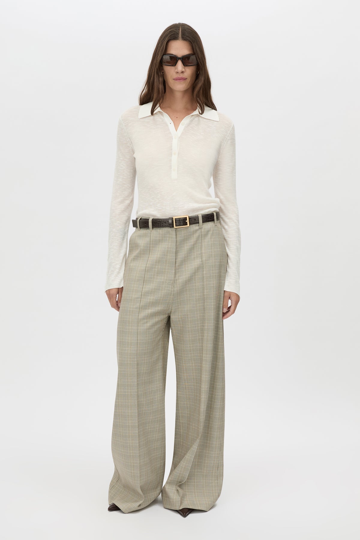 Cassa Check Pant