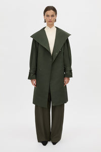 Gia Funnel Neck Coat