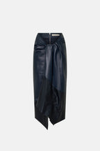 Lido Leather Skirt