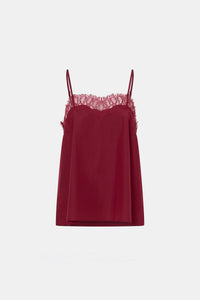 Ghost view CAMILLA AND MARC Lira cami in raspberry pink.