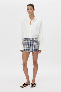 Lucente Check Micro Short
