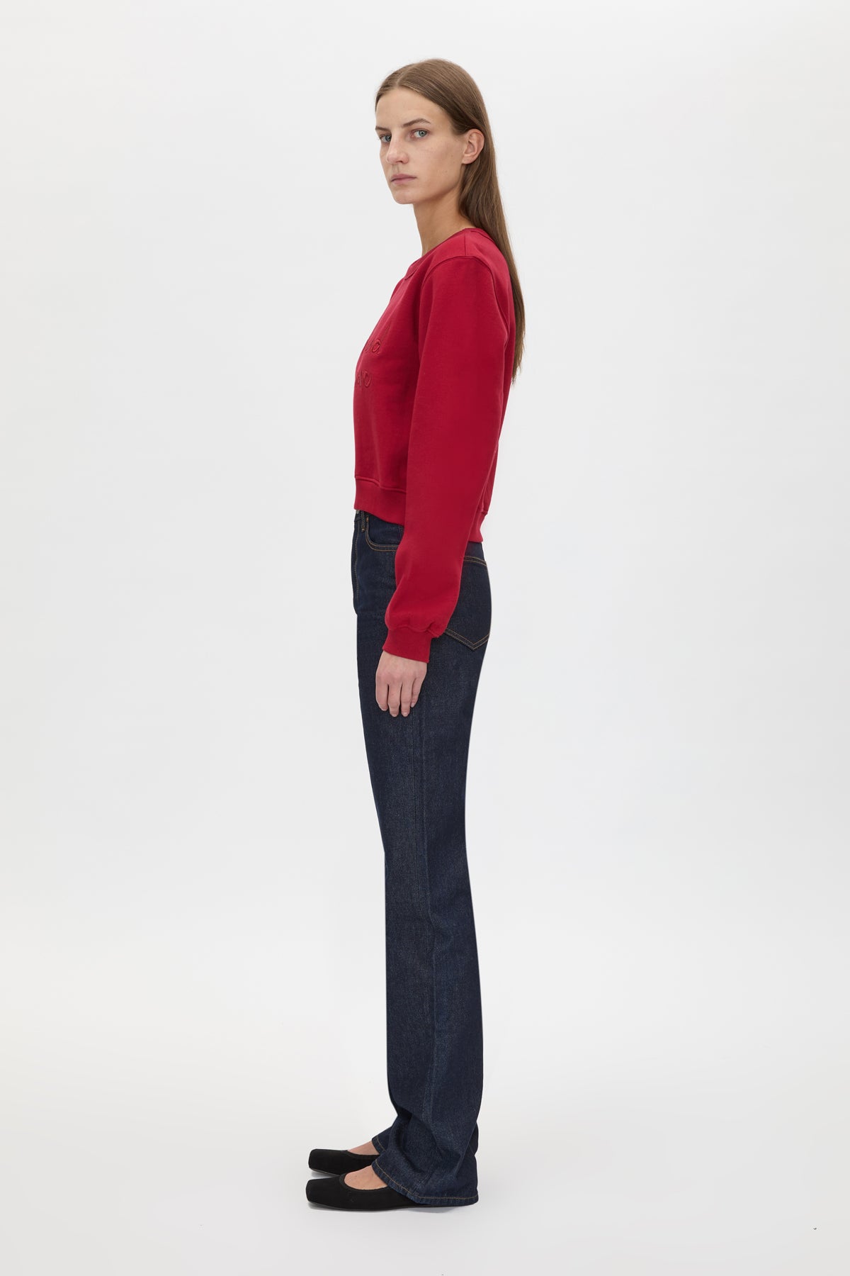 Maren Crop Emb Tracksuit Top