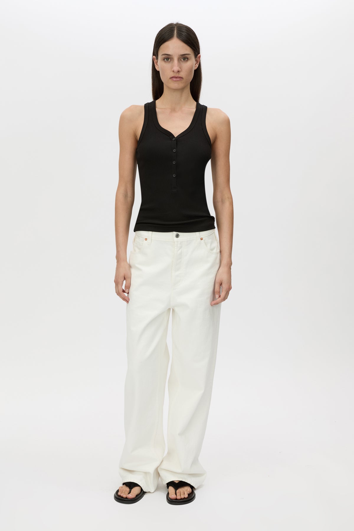 Nora Button Down Tank